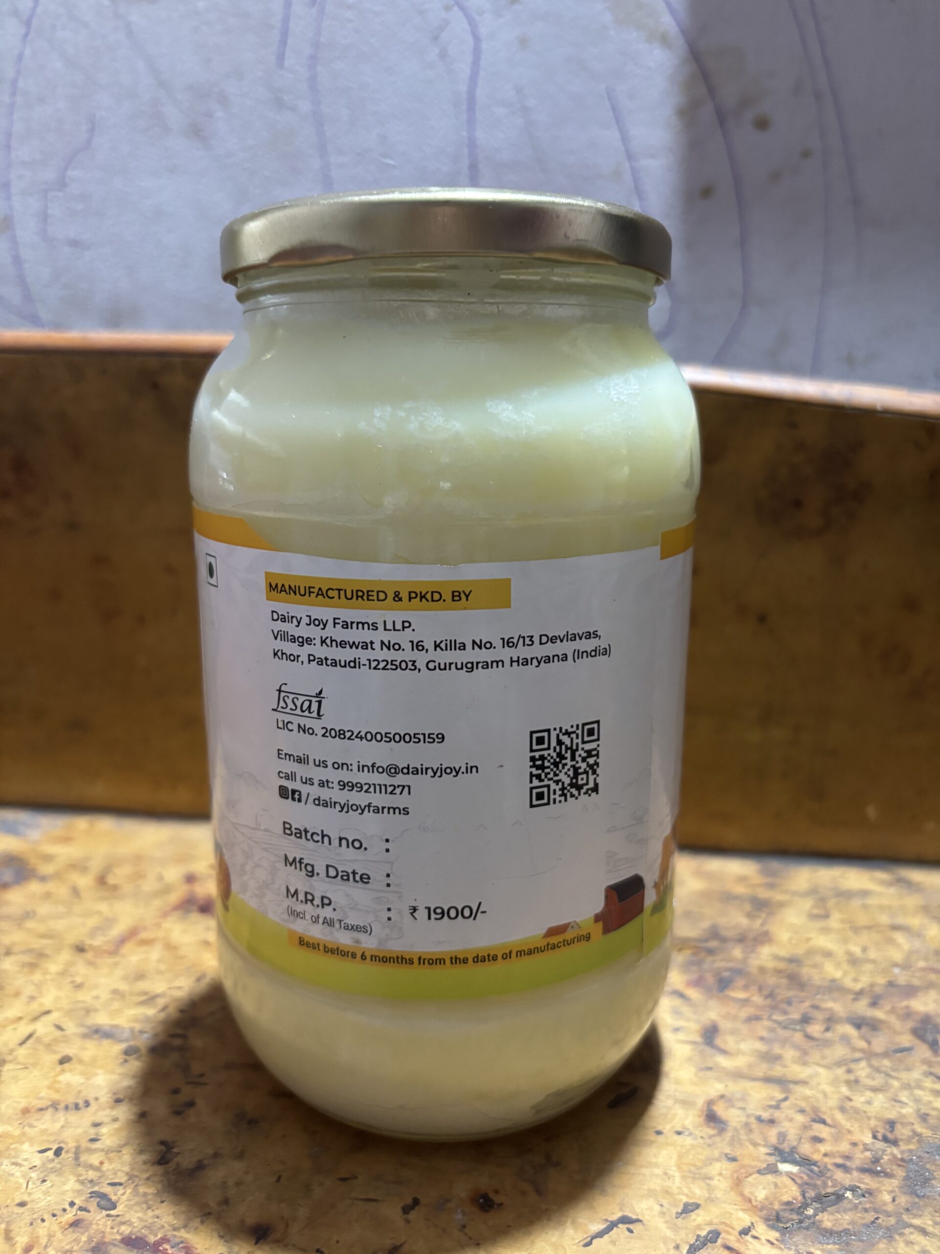 A2 cow ghee delivery Gurgaon Delhi NCR
